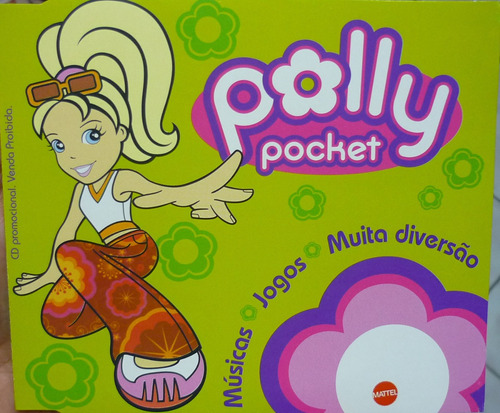 Cd Rom - Polly Pocket - Musicas Jogos Muita Diversão